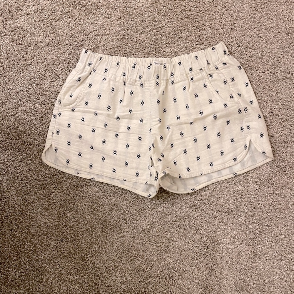 Madewell embroidered shorts